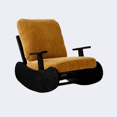 Vintage Corduroy Rocking Chair Rocking Chair
