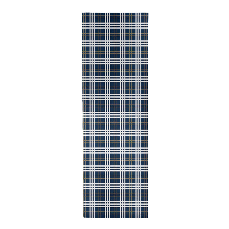 Plaid Indoor Rug, Runner 2'6" x 8'