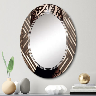 Beauvale - Miroir mural moderne ovale