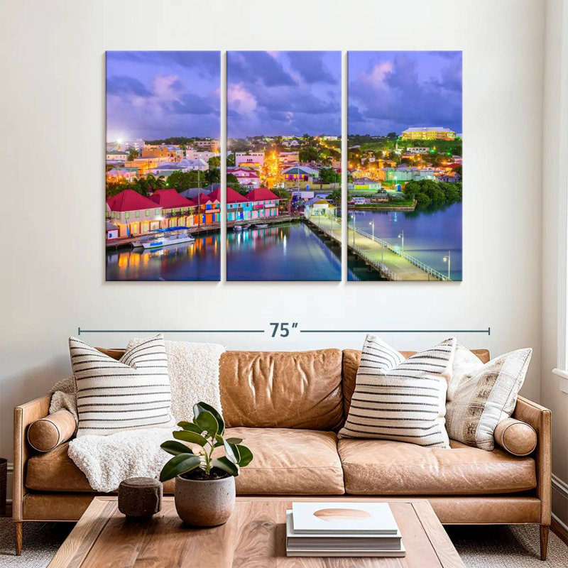 Nicci St. John's Skyline, 42" H x 65" W