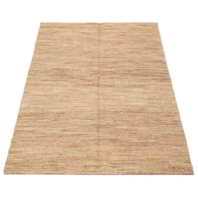 Natural Khaki Tapestry Kilim 4'7" x 7'1"