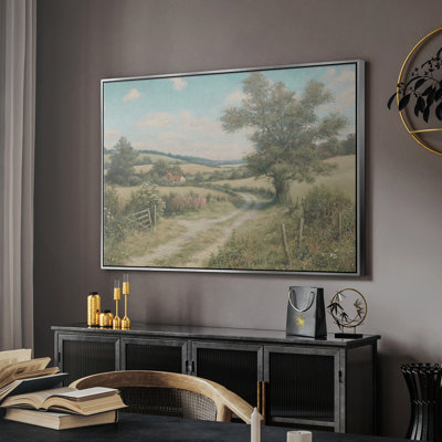 "Vintage Landscape - CCL" sur toile