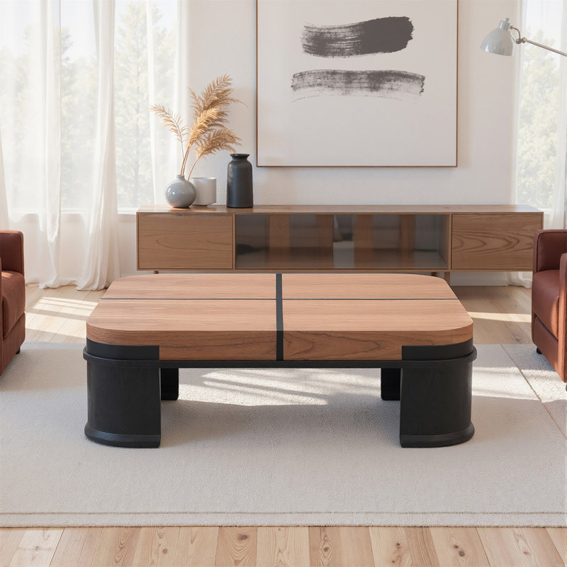 Table basse de style rétro classique français