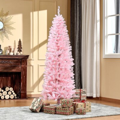 The Holiday Aisle® Easy Set-Up Christmas Tree & Reviews | Wayfair