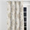 Rideaux Modern - rideau à motif floral cachemire beige scandinave - 1 panneau