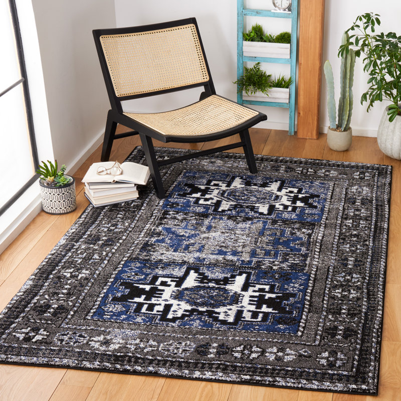 Abbie-Jo Performance Oriental Rug, Rectangle 8' x 10'