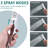 All-metal Dual Shower Head with Massage Mode Equipped -98236854-124595117