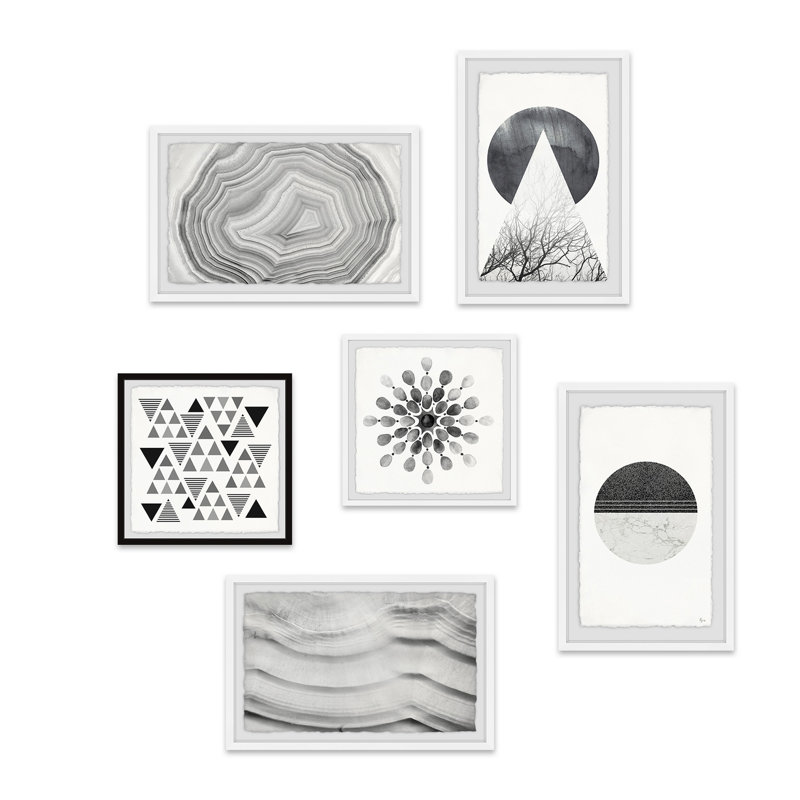 "rafales et dunes" hexaptych