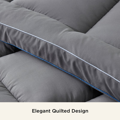 Bedsure Pillow Top Mattress Topper for Dorm & College, Cooling Breathable Mattress Pad with Deep Pocket
