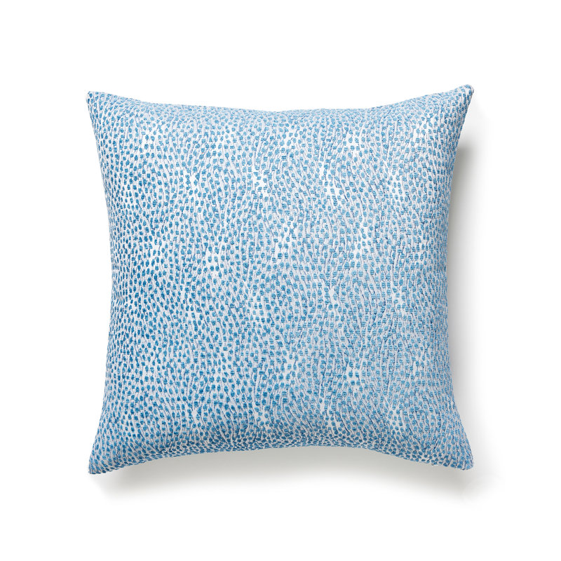 Tundra Square Pillow Cover & Insert, Ciel