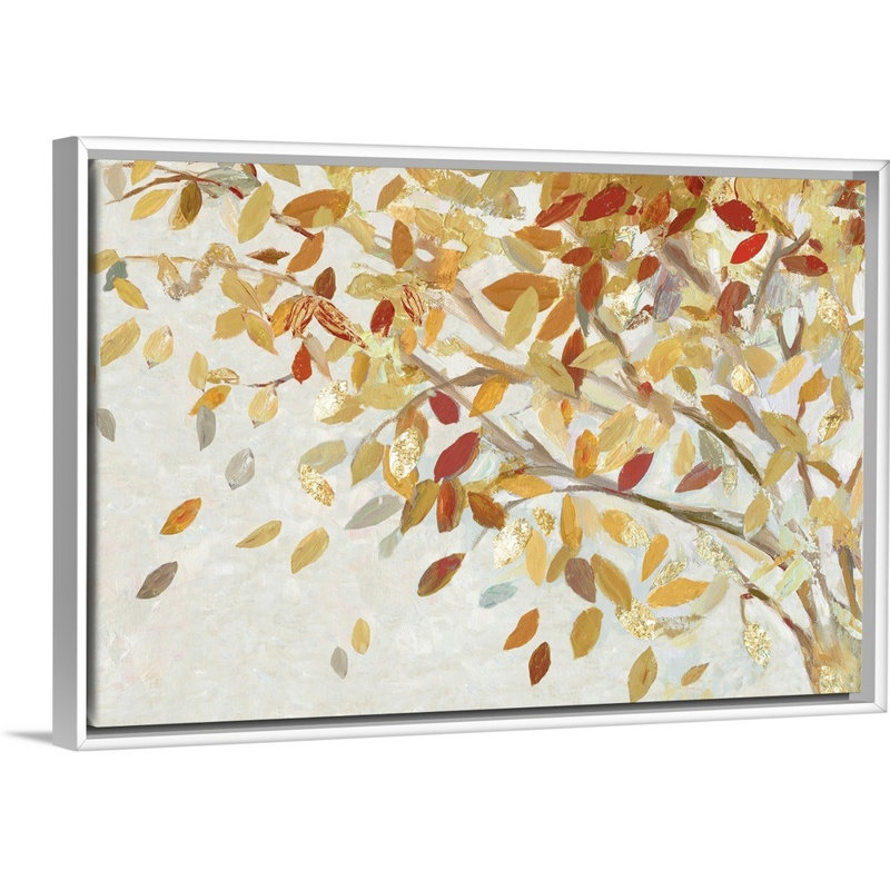 «Whisper in the Wind I» par Allison Pearce - reproduction d'art sur toile, Cadre blanc, H 18 po x l 26 po x P 1,75 po
