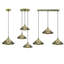 Tyrek 1 - Light Green Brass Single Pendant-289745106
