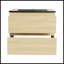 Meuble-lavabo mural 24 po avec lavabo en céramique noire-1706306079-1706306078