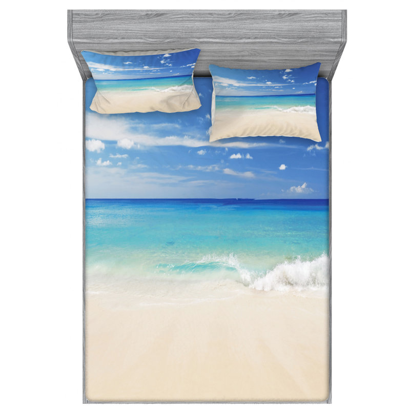 Microfiber Sheet Set, Full Sheet Set with Fitted Sheet