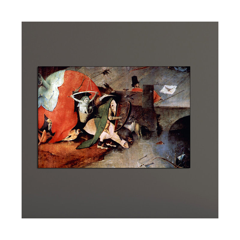 Hieronymus Bosch - Wrapped Canvas Painting