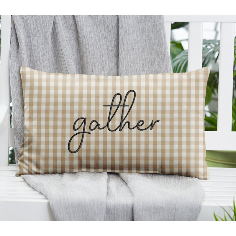 Gather Outdoor Rectangular Pillow Cover & Insert
