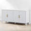 Buffet Condola, table de buffet, armoire de salle à manger, crédence de bureau avec excellente performance de rangement-1554128611