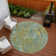 Machine Washable Indoor/Outdoor Lafferty ACN2222 Botanical Rug