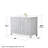 Daria 48'' Single Bathroom Vanity with Marble Top-97925080-97925086-97925082