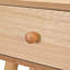 Morwenna 40cm W Solid + Manufactured Wood Bedside Table-30106992