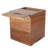 Square Tissue Cover Box in Acacia Wood