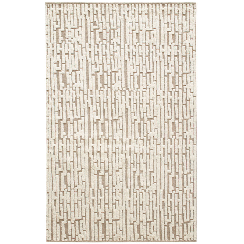 Tapis en laine noué à la main Gates, Tapis de couloir 2 pi 6 po x 8 pi, null