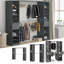 Vecellio 225.4cm Closet System