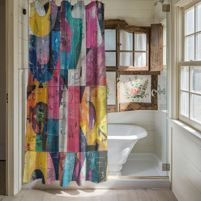 Vivid Blend - Premium Shower Curtain