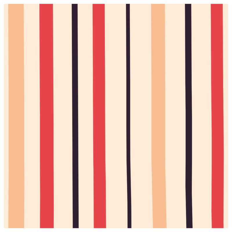 Multicolor Vertical Stripes Blankets, 60in W x 80in H