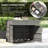 Outdoor/Patio Towel Rack & Pool Toy Cabinet, Hot Tub Accessory Storage, Freestanding PE Rattan Wicker Cabinet With Drawer For Indoor, Outdoor/Patio Swimming Pool