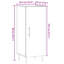 Simla 34.5cm Sideboard-1022539454