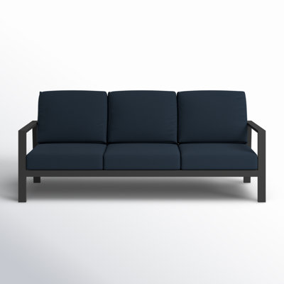 Townsend 80'' Wide Outdoor Patio Sofa with Sunbrella® Cushions