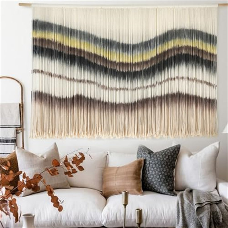 Décoration murale macramé macramé