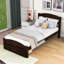 Lit plateforme simple avec rangement bas Gloriana-2098115335