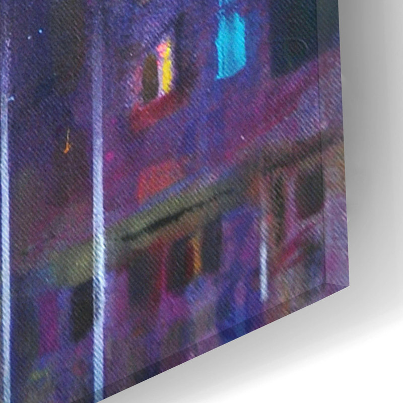 Sur impression plastique / acrylique, H 24 po x l 16 po x P 0,2 po
