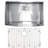 Small Radius Stainless Steel 33" L x 22" W Farmhouse/Apron Kitchen Sink with Grid and Drain Assembly