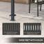 10 Ft. W x 10 Ft. D Steel Pergola