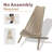 Wood Folding Adirondack Chair-1650323037