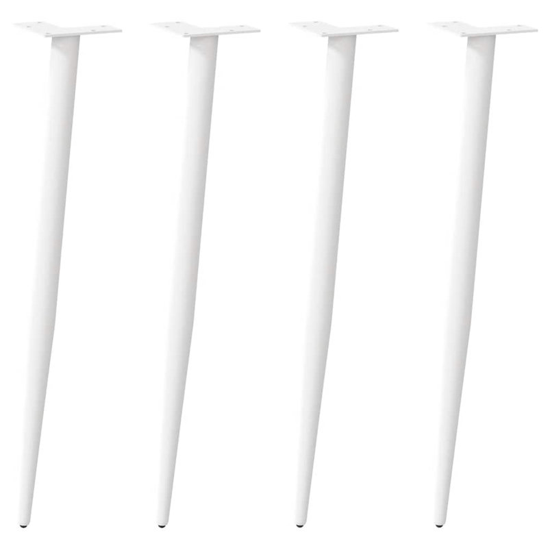 Aybree Table Leg, 73cm H x 12cm W x 12cm D, White