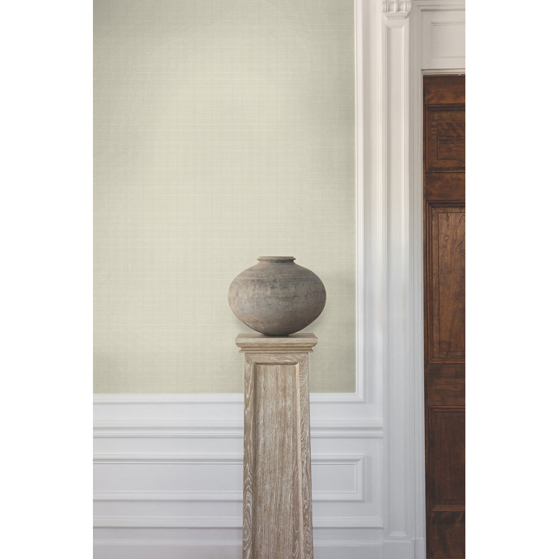 Bordeaux Abstract Wallpaper Double Roll by Ronald Redding, Beige
