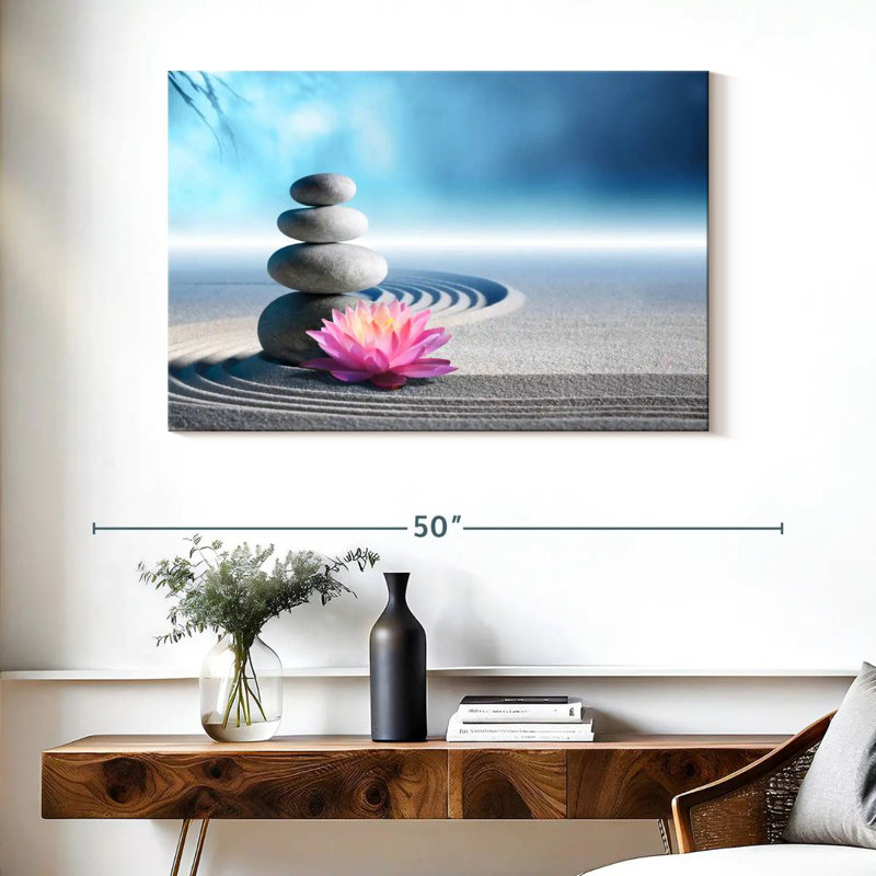Jardin zen rafraîchissant Kerrick, H 26 po x l 39 po