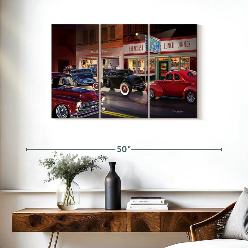 Phil's Diner, H 24 po x l 38 po