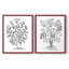 Reproduction encadrée de qualité I - Premium de B&W Plant - prêt à être accroché - aucun clou requis - aucun clou requis-94726758-94726747