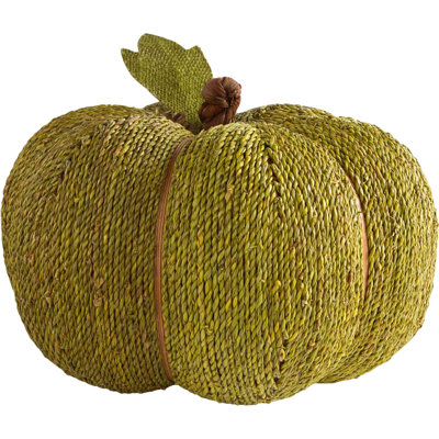 Seagrass Pumpkin Decor