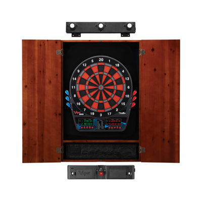 Orion Electronic Dartboard and Cabinet Set with Darts