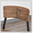 3 Piece Bar Table Set, Industrial Counter Height Dining Table Set