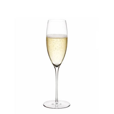 Liana 220 ml Handmade Crystal Flute Set