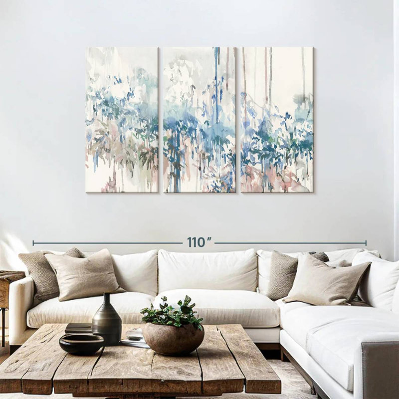Avery Blue Ivy Garden, 48" H x 74" W