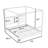 Wood Canopy Platform Bed Frame-1850324713