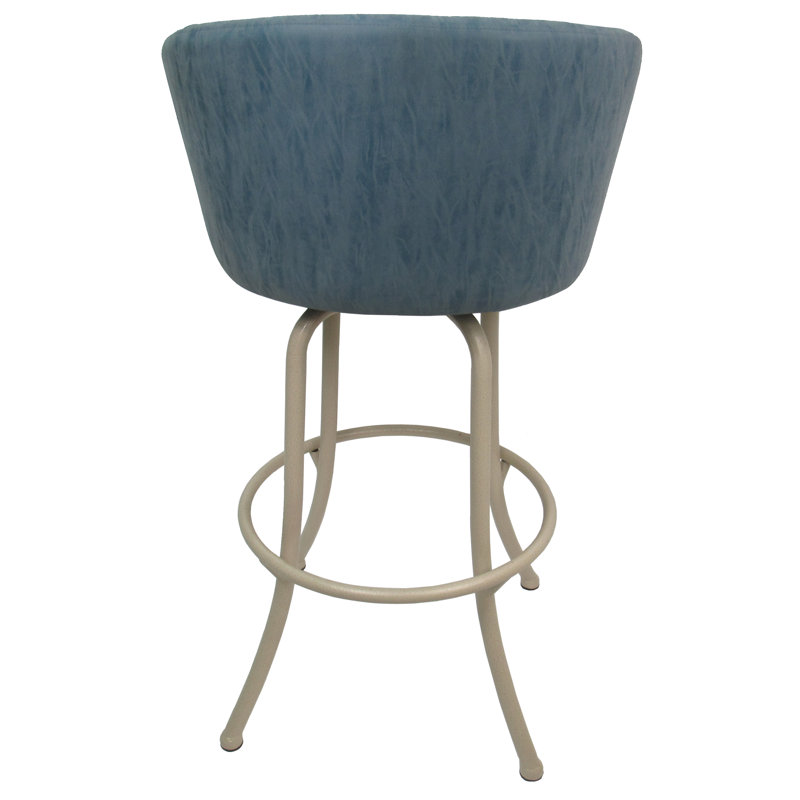 Tabouret de bar rotatif 26 po Deagan, Très grand (siège d'une hauteur de 34 po), Topaze